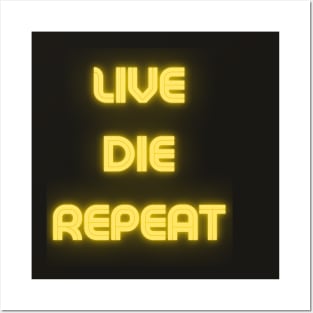 Live die repeat Posters and Art